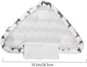 img 1 attached to High-Quality Replacement Steam Mop Pads for Shark Lift-Away/Genius Hard Floor Steam Pocket Mop S3973D S3973 S5003D S6002 (2 Pack)