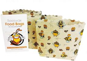 img 4 attached to Beeswax Inches Reusable Biodegradable Plastic Free