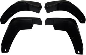 img 3 attached to 🛡️ Ultimate Protection: A-Premium Splash Guards Mud Flaps Mudguards Fender Set for Toyota Highlander 2008-2010 (Front and Rear)