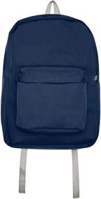 img 1 attached to Stylish American Apparel Unisex School Silver Backpacks – Premium Quality & Durability