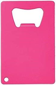 img 3 attached to 💳 Thirsty Rhino Javan Pink Credit Card Bottle Opener