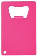 💳 thirsty rhino javan pink credit card bottle opener логотип