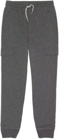 img 3 attached to 👖 Stylish French Toast Boys' French Terry Cargo Jogger: Trendy Comfort for Active Kids