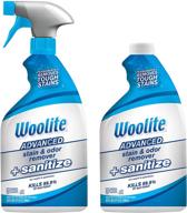 🧺 woolite stain & odor remover + sanitize, 12829, 44 fl oz - advanced formula for enhanced cleaning logo