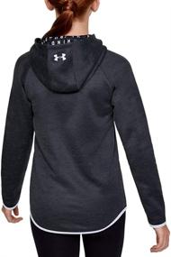 img 2 attached to Active Girls' Clothing: Under Armour Fleece in Daiquiri Heather
