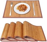 🌟 keep your table beautiful with marscool stain resistant heat resistant placemats logo