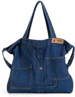 женская сумка через плечо fwpp джинсы логотип