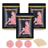 🌹 rose hard wax beads (300g/10.5oz) for brazilian waxing and sensitive skin - painless hair removal for eyebrows, face, legs, bikini and more logo