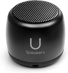 img 4 attached to 🎶 Модный портативный беспроводной Bluetooth-динамик Fashionit U Micro Speaker с микрофоном и пультом дистанционного управления – идеально подходит для дома, вечеринок и активного отдыха!