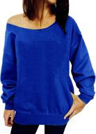 dutebare shoulder sweatshirt slouchy pullover outdoor recreation for hiking & outdoor recreation clothing logo