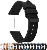 🕒 fullmosa men's quick release watch band in 18mm for enhanced seo logo