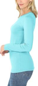 img 3 attached to 👚 ClothingAve Women's Stretch Pocket T-Shirt for Lingerie, Sleepwear & Lounge