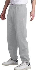 img 1 attached to Shop the Stylish & Functional 👖 Champion Men's Reverse Weave Pants with Pockets