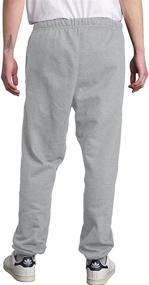 img 2 attached to Shop the Stylish & Functional 👖 Champion Men's Reverse Weave Pants with Pockets