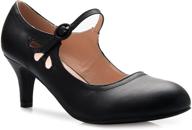 olivia женские туфли с низким каблуком, круглый носок логотип