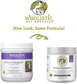 img 3 attached to 🐱 Boost Your Feline Friend's Well-being with Wholistic Pet Organics Feline Complete: Premium Cat Multivitamins for Optimal Total Body Health - All-in-One Cat Supplement with Essential Vitamins, Minerals, Prebiotics, Probiotics, Antioxidants, and More