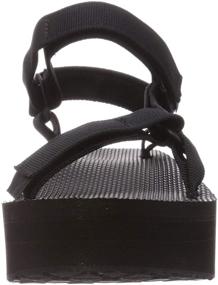 img 3 attached to Teva Flatform Universal Chara Black Women's Athletic Shoes: Comfort and Style Combined