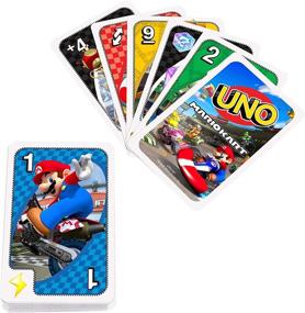 img 1 attached to 🏎️ Mario Kart UNO Card Game