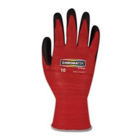 img 2 attached to Magid CT500 ChromaTek HPPE Polyurethane Palm Coated Glove With Knit Wrist Cuff