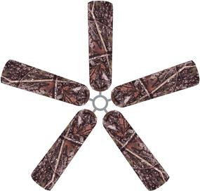 img 1 attached to 🍃 True Timber Camo Ceiling Fan Blade Covers by Fan Blade Designs