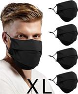 🧔 gyothrig bearded men's extra large reversible fashion face beard cloth covering for reusable style logo