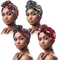 dreshow knotted headwraps african pre knotted logo