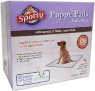 spotty 100 count puppy pads logo