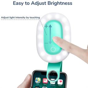 img 1 attached to Rechargeable Battery Operated 15 Level Brightness Cell Phones & Accessories