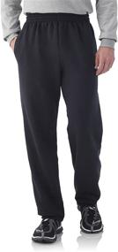 img 3 attached to 👖 Fruit of the Loom Men's Elastic Bottom Sweatpant: Comfortable and Stylish Loungewear for Men