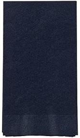 img 2 attached to Premium 16 Count Black Guest Towels: Perfect for Entertaining and Parties