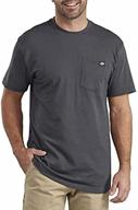 dickies charcoal short sleeve t-shirt in 2x tall size logo