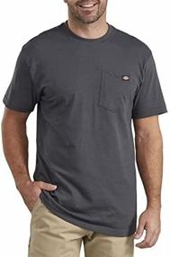 img 1 attached to Dickies Charcoal Short Sleeve T-Shirt in 2X Tall Size