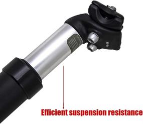 img 1 attached to Bolany Bike Suspension Seatpost - Adjustable Alumium Seatpost for MTB, Road, Mountain, and Fixed Bikes - 27.2 and 31.6 Seatposts