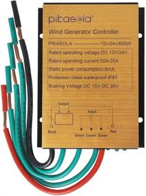 img 4 attached to 🌬️ Pikasola Mini Wind Turbine Charge Controller - Waterproof Automatic Controller for 12V/24V Wind Turbines (400Watt, 500Watt, 600Watt)