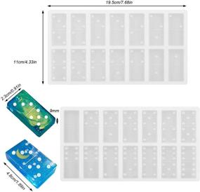 img 3 attached to Silicone Personalized Dominoes Puzzles Polymer
