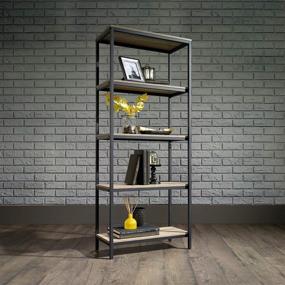 img 2 attached to 📚 Tall Bookcase in Charter Oak Finish - Sauder North Venue