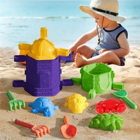 img 3 attached to 🏰 Fun-Filled Adventure: Castle Sandbox Shovels for Outdoor Toddlers!