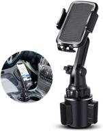 car cup holder phone mount logo