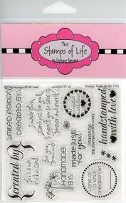 img 1 attached to 🖌️ Enhance Card-Making and Scrapbooking with Custom Creation Signature Stamps by The Stamps of Life - Stamped4You