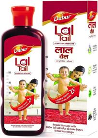 img 4 attached to 👶 Dabur Lal Tail - 200 ml: Ancient Ayurvedic Baby Massage Oil for Optimal Growth & Development