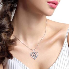 img 3 attached to 💎 S925 Sterling Silver Heart Pendant Necklace by BGTY: Timeless Elegance and Unmatched Quality