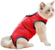 🐾 coppthinktu cat recovery suit for abdominal wounds or skin diseases - enhanced breathable surgical recovery suit for cats - e-collar alternative post-surgery wear - prevents licking wounds effectively logo
