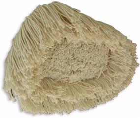 img 2 attached to 🧹 Industrial & Commercial Use, Washable Natural Cotton Dust Mop Refill - Turkey Creek Essentials - 10" x 6.5" - Fits Standard 8" Frame