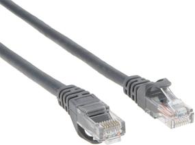 img 2 attached to 5-пакетный кабель Ethernet Cat 6, CableCreation 5 футовая сетевая адаптерная кабельная модель, 23 AWG высокоскоростная кабельная проволока RJ45 для роутера, модема, компьютера, быстрее, чем Cat 5e/5, серый.