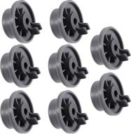 🔧 durable maxdot 165314 dishwasher lower rack wheel replacement for bosch and kenmore dishwasher (8-pack): high-quality, long-lasting performance логотип