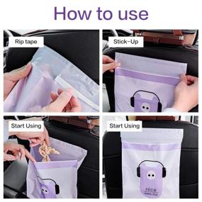 img 1 attached to Car Trash Bag Disposable Waterproof Interior Accessories