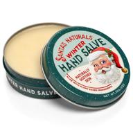 🎅 santa's naturals winter hand salve - 2.0oz: extra virgin olive oil, beeswax, cocoa seed butter (natural ingredients) logo