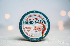 img 3 attached to 🎅 Santa's Naturals Winter Hand Salve - 2.0oz: Extra Virgin Olive Oil, Beeswax, Cocoa Seed Butter (Natural Ingredients)