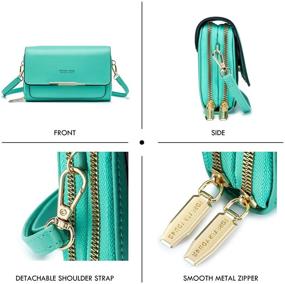img 3 attached to 📱 Cellphone Crossbody Handbags & Wallets for Women - Roulens Shoulder Bags
