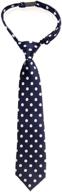 retreez classic polka microfiber pre tied boys' accessories and neckties: timeless style for young gentlemen logo